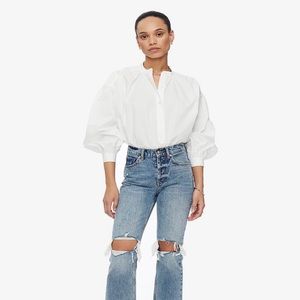 Anine Bing “Eden” shirt in white - xxs